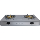 SAYANG Dapur Gas S/S 8 Jets Double Burners Gas Stove ELH0746