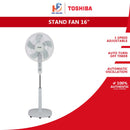 Toshiba Kipas Berdiri - Stand Fan (16”) F-LSA10(W)MY