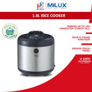 Milux Periuk Nasi Rendah Gula (1.8L) Electric Sugar Less Rice Cooker MRC-D181SL