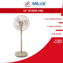 Milux Kipas Berdiri - (16'') Stand Fan MSF-1601
