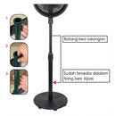 Khind 16’’ Kipas Berdiri Stand Fan Real Solid Pine Wood SF161ME