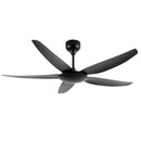 REZO Kipas Siling - Zetta 56'' Ceiling Fan 5 Blade with Remote Control DC Motor ZETTA (Rose Gold / Matt Black)