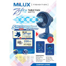 Milux Kipas Meja Zefiro Table Gale Fan 10" MGF-T10 (BLUE)