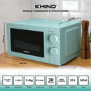 Khind Ketuhar Gelombang Mikro Microwave Oven (20L) MW2001