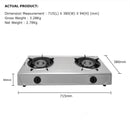 SAYANG / NIKA Dapur Gas Double Burner Gas Stove 7102 - ELH0496