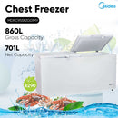 Midea Peti Sejuk Beku - 701L Freezer MDRC955FZG01MY