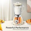 Faber 1.5L Mesin Pengisar Elektrik Blender Vintage Series FBG-V515