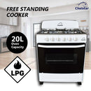Chelstar Dapur Gas dengan Ketuhar 5 Burner Free Standing Gas Cooker with Gas Oven CSA-7070