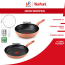 Tefal (28cm) Amber Joy Frypan B8760695 B87606 / Wokpan B8751995 B87519