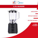 Midea Pengisar 1.25L Blender MBL-6012K (Black)