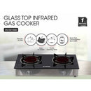 KHIND Dapur Gas - Glass Top Infrared Gas Cooker GCGI1500