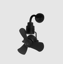 Alkova Kipas Siling  Ceiling Fan 16" KONA-3B/16 (Walnut/MB) (MattBlack)