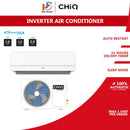 CHIQ Penyaman Udara - Inverter Air Conditioner CSDC-09DDE (1HP) / CSDC-12DDE (1.5HP) / CSDC-18DDE (2HP) - FULL SET