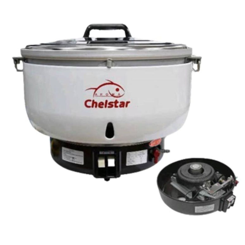 Chelstar 15L Periuk Nasi Kapasiti Besar Commercial Gas Rice Cooker Stove GRC-15M