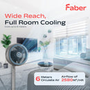 Faber Circulation Table Fan FTF SCENTO C5211 / Stand Fan FSF SCENTO C5311