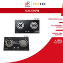 Pentec Hybrid Infared Burner Stove Tempered Glass Built-In Gas Cooker MD-035 MD-829