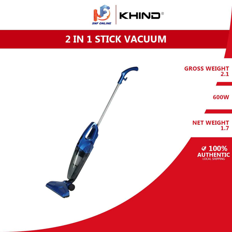 Khind 2 in 1 Vacuum Cleaner Stick Vacuum VC8630