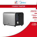 Midea Pembakar Roti Bread Toaster With 2 Preset Functions MTO9502SBMK