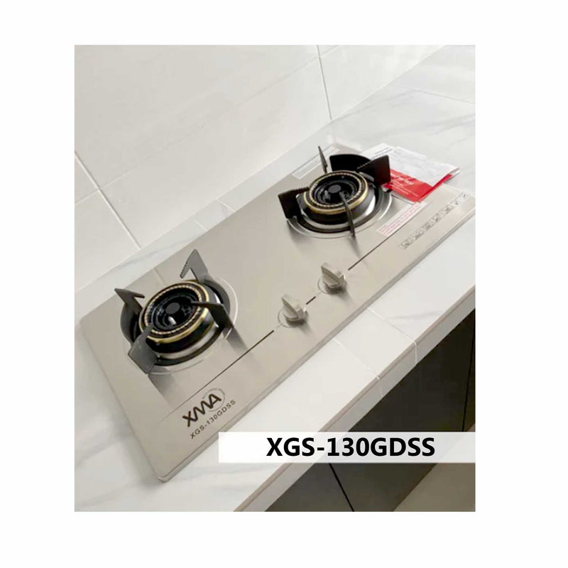 XMA Stainless Steel Premium Built-in Gas Hob XGS-130GDSS