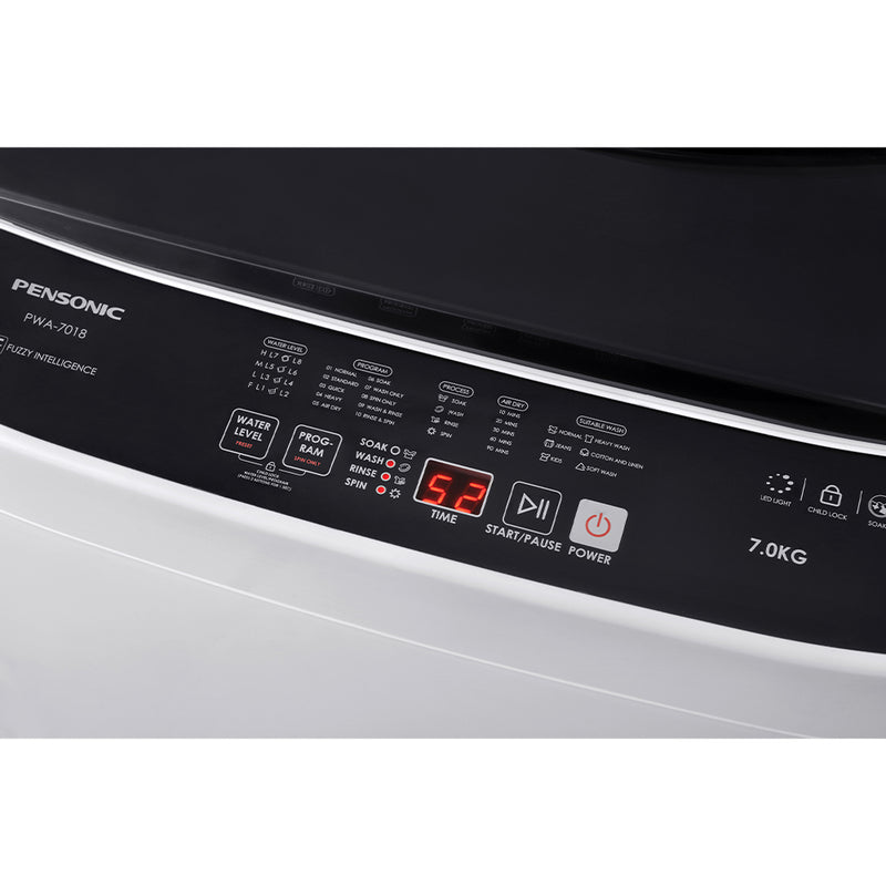 Pensonic 7KG Fully Auto Washing Machine PWA-7018