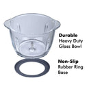 Milux Pencincang / Pengisar Makanan (1.2L) Euro Uno Food Chopper EUFC-120P
