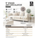Khind Kipas Berdiri (9'') Stand Air Circulator AC9501SA (Light Green / Light Brown)