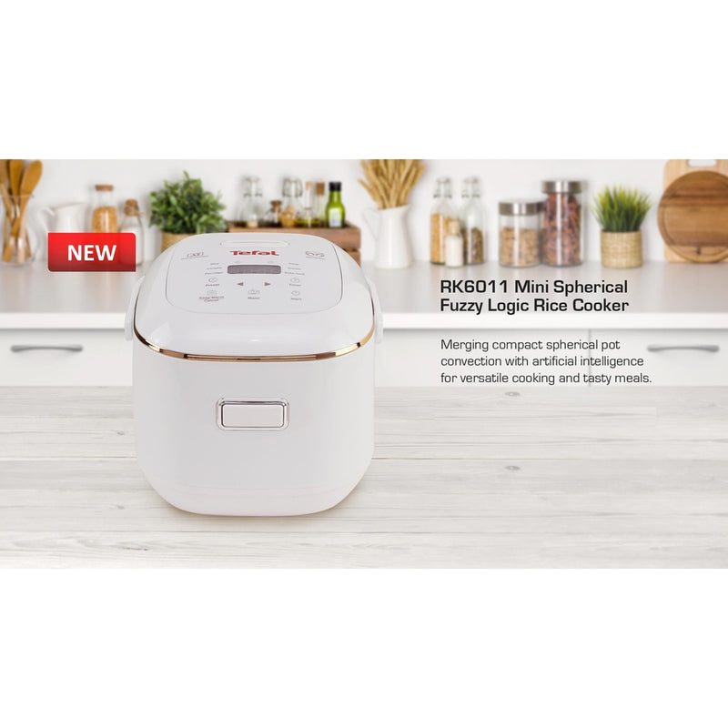 Tefal Rice Cooker Mini Spherical 0.7L RK601165 RK6011