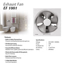 Khind Kipas Pengudaraan - Exhaust Fan (10“) EF1001