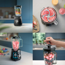 PHILIPS Pengisar ProBlend Plus Glass Jar Blender (1.5L/1200W) HR3030/00