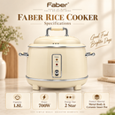 Faber (1.8L) Periuk Nasi - Traditional Rice Cooker VINTAGE FRC-918