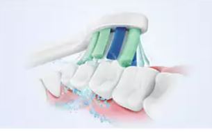 PHILIPS Berus Gigi Elektrik Sonik Sonic Electric Toothbrush HX3641/41 HX3641
