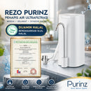 REZO Water Filtration System PURINZ 4 Stage (Matt White)