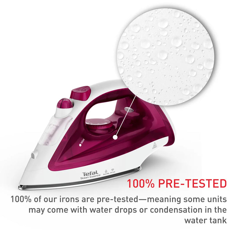 Tefal Steam Iron Essential Non-Stick FV1053