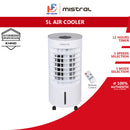 MISTRAL Penyejuk Udara Dengan Alat Kawalan Jauh Air Cooler With Remote (5L) MAC05R