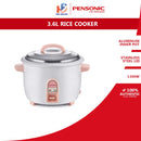 Pensonic Periuk Nasi 3.6L Rice Cooker PRC-3602