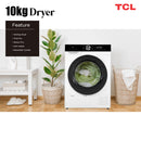 TCL Pengering Kain - 10KG Vented Dryer Sensor Dry Anti-Crease TDV100-F21W