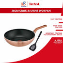 Tefal Periuk Kuali Cookware Cook & Shine Wokpan 28cm (G80819)