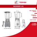 Toshiba Mesin Pengisar Makanan Blender ( 1.5 L ) BL-60PHNMY BL-60PH2TMY(H) Blender Elektrik