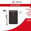 REZO Instant Water Heater DC Pump with Rain Shower QUANTUM 42P (MB)