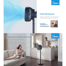 Midea Kipas Berdiri - 8'' Circulation Stand Fan 5 Blade MFG1890HSB