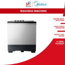 Midea Mesin Basuh Semi Auto (14Kg) Semi Auto Washing Machine MT100W140