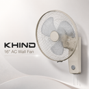 Khind Kipas Dinding - Wall Fan (16") WF-1602SE WF1602SE WF1601AC