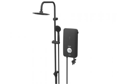 Sharp Pemanas Air - Water Heater Rain Shower With DC Inventer Pump (Bl