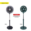 Pentec Kipas Berdiri Stand Fan TAC-2010 (10") TAC-2012 TAC-2012B (Brown/Blue) (12")