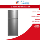 Midea 413L Double Door Refrigerator MDRT581MTB46-MY