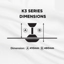 Kronos Kipas Siling By Deka 3 Blade 60" Ceiling Fan DC Motor K3