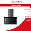 Rubine Cooker Hood With Wall Cap RCH-SIROCCO XR-BL