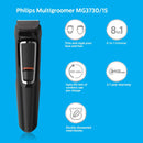 PHILIPS Pencukur Serbaguna Multigroom Face & Hair Series 3000 MG3730 MG3730/15