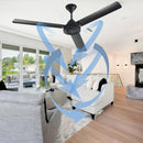 Midea Kipas Siling Ceiling Fan 60” 5 Speed MFC-60A23 (Black / White)