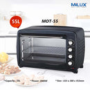 Milux Ketuhar Elektrik Electric Oven 55L MOT-55